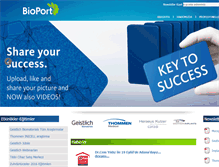 Tablet Screenshot of bioport.com.tr